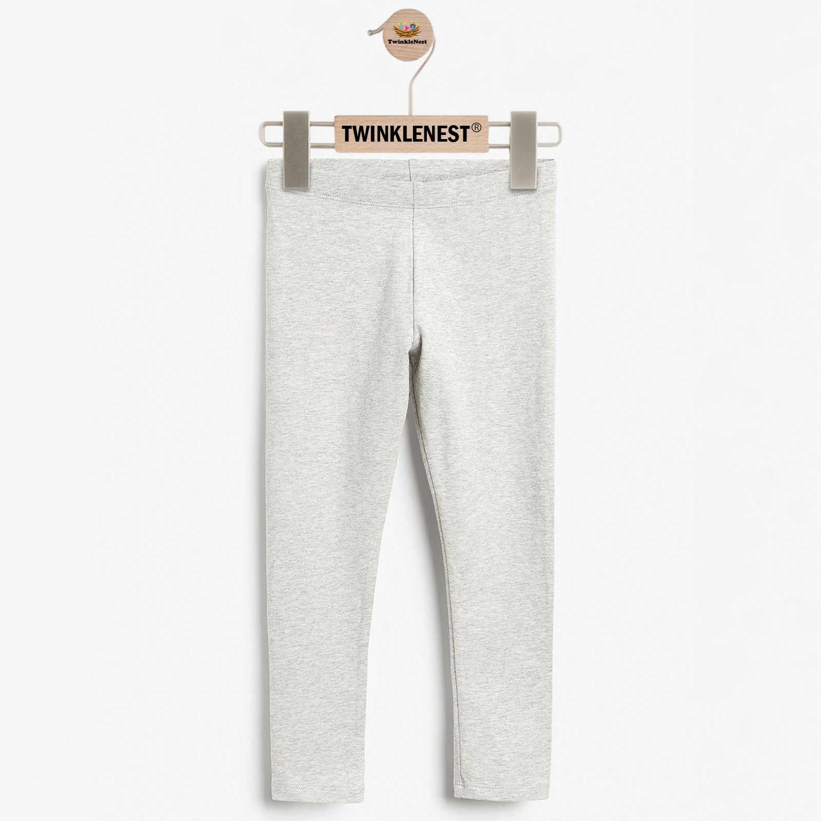 Kids Grey Cotton Tights – Everyday Essentials