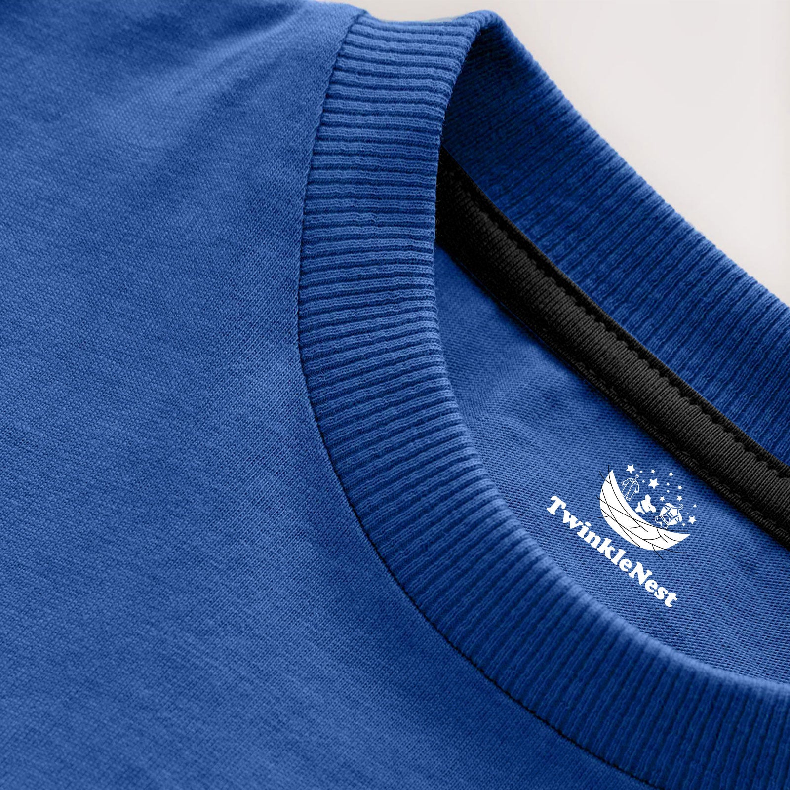 Blue Hop‑Ster Bunny Graphic Boys T‑Shirt