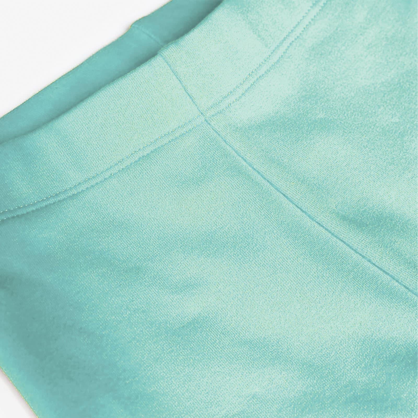Girls Mint Green Cotton Stretch Tights