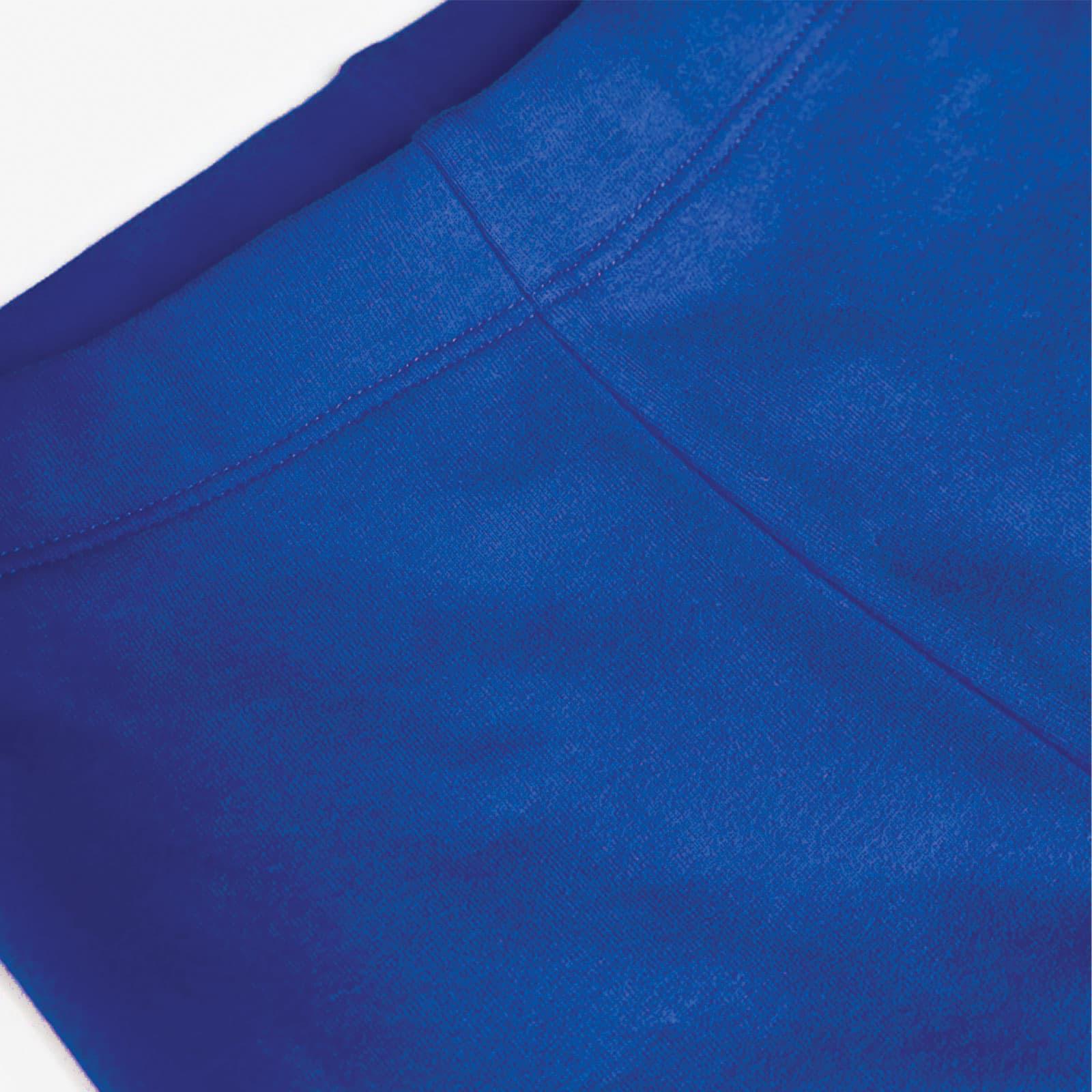 Girls Royal Blue Cotton Stretch Tights