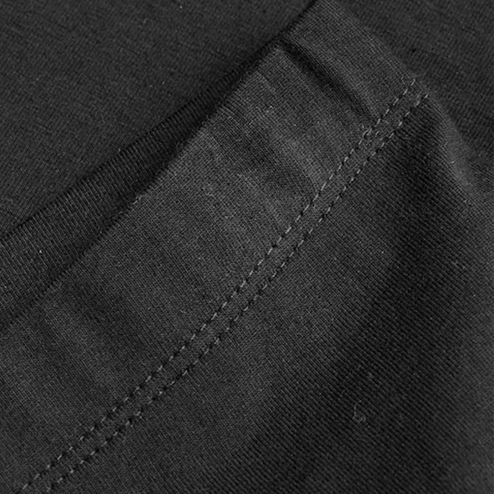 Girls Black Cotton Stretch Tights