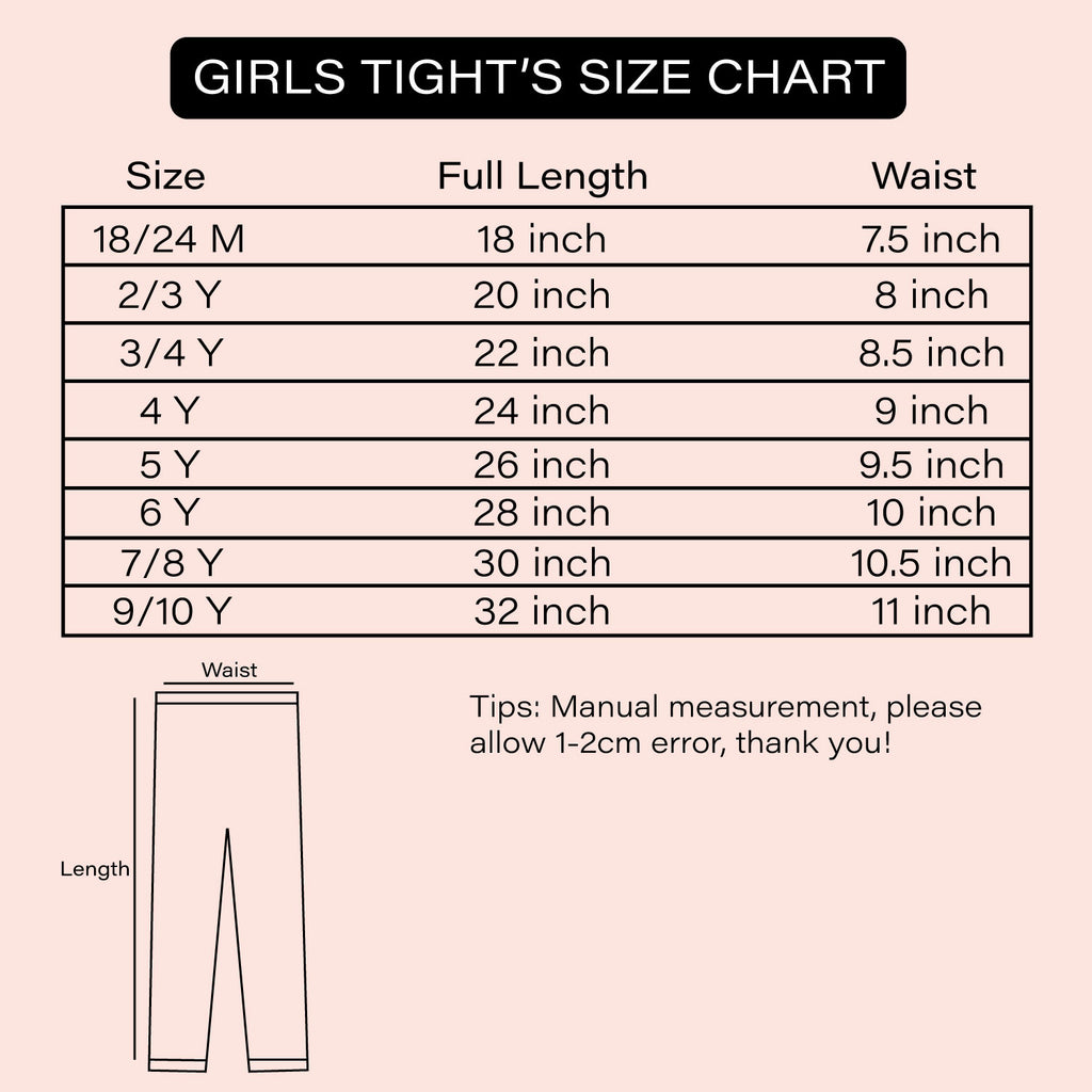 Kids Cyan Cotton Tights – Everyday Essentials