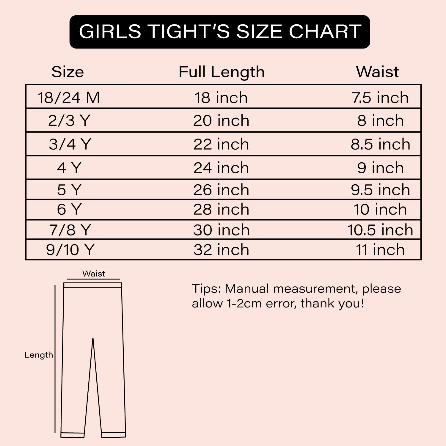 Kids Cyan Cotton Tights – Everyday Essentials